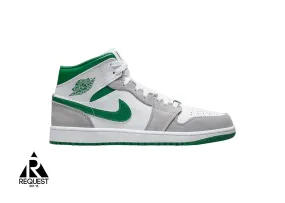 Air Jordan 1 Mid Retro “Grey Green”