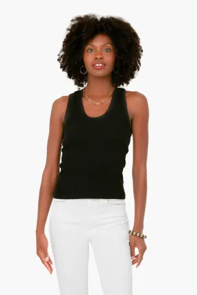 Black Sirena Rib Tank