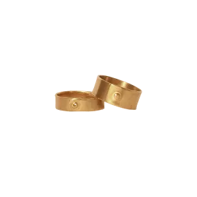 Brass Rivet Ring