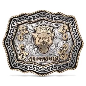 Cowboy's Terrain Custom Buckle