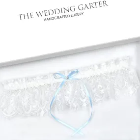 Delicate Eyelash Lace Wedding Garter