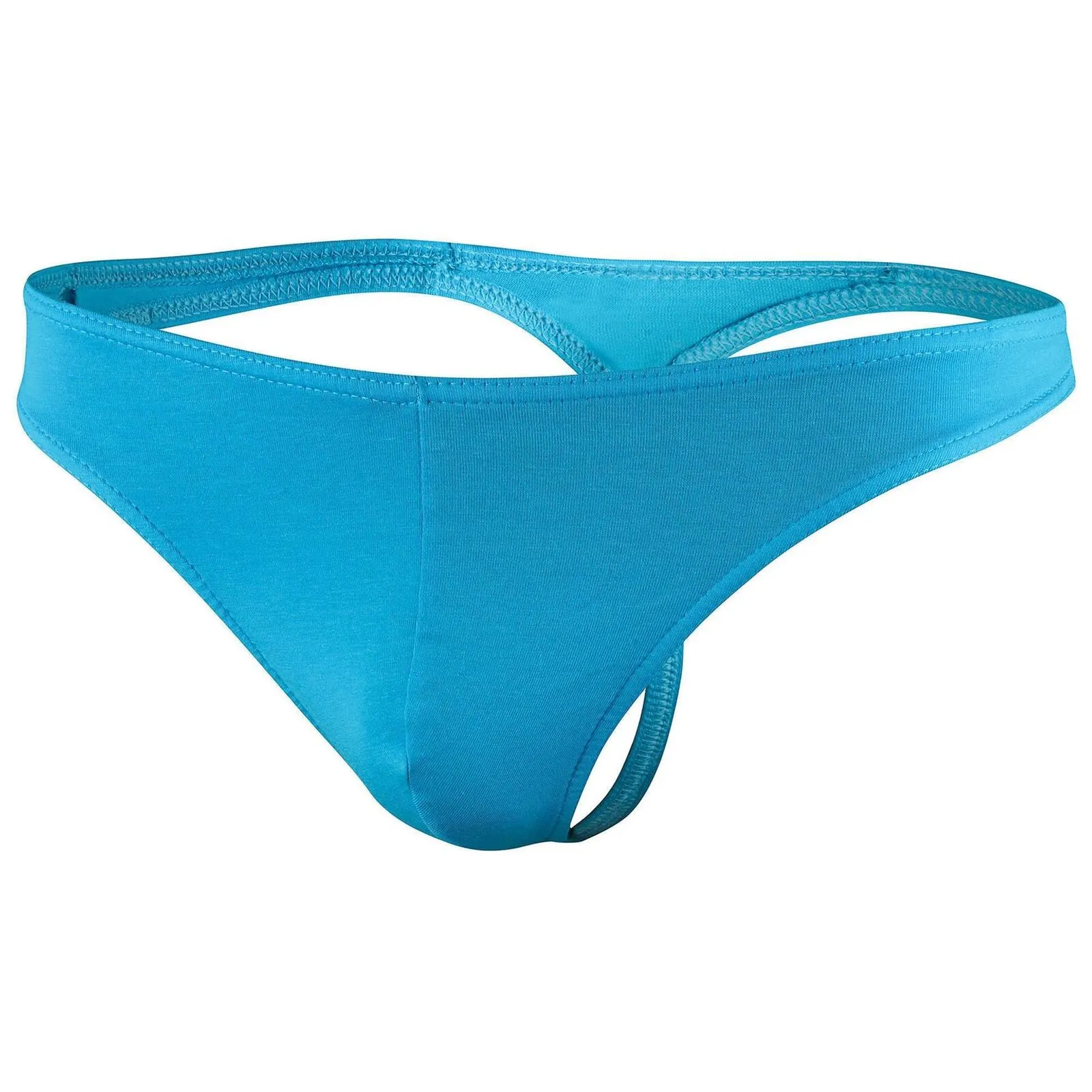 DOREANSE Cotton Modal Mens Thong Underwear For Men Turquoise 1280 12