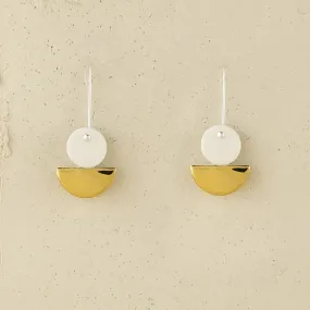 Erin Lightfoot: Earring Floats White