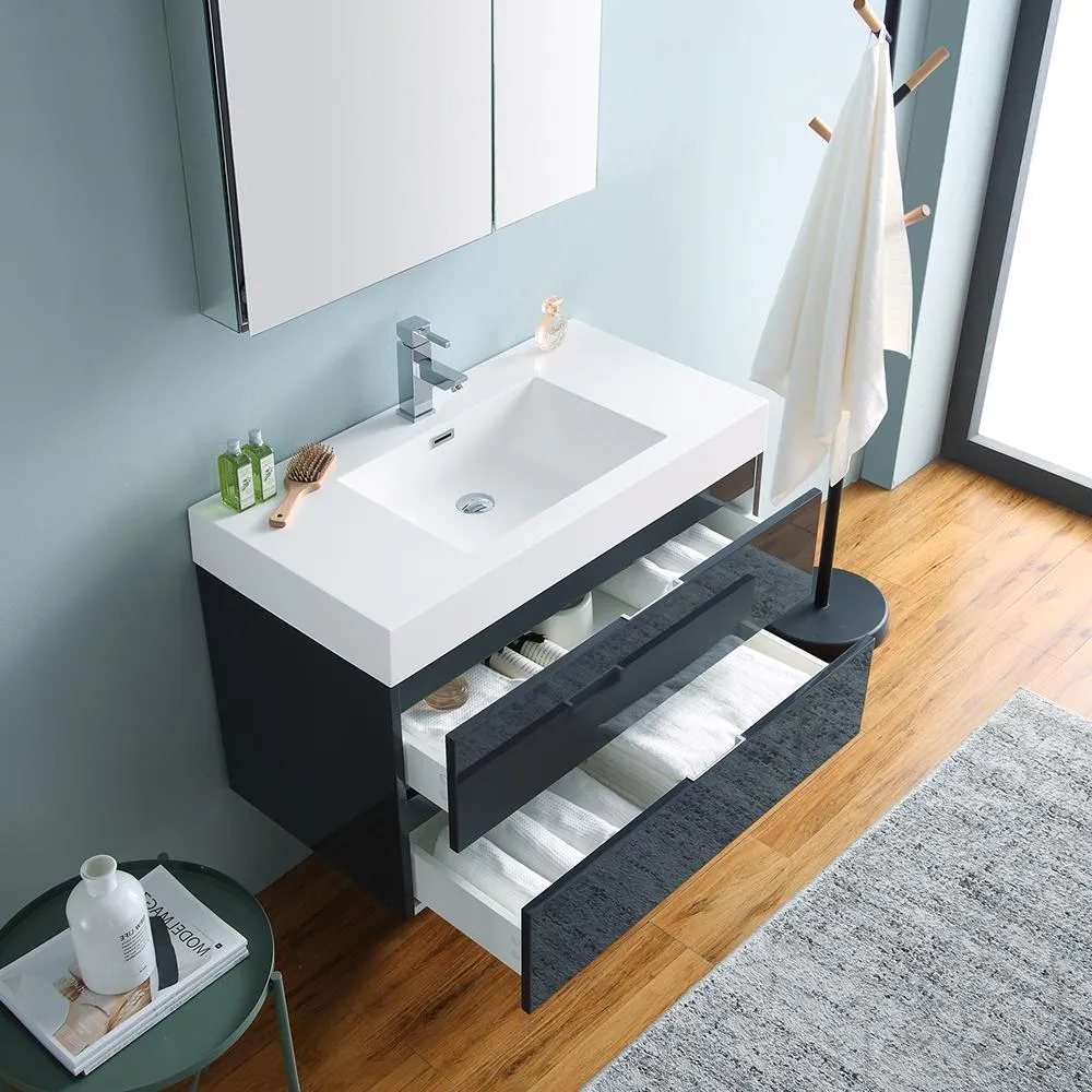 Fresca Valencia 36 Wall Hung Modern Vanity