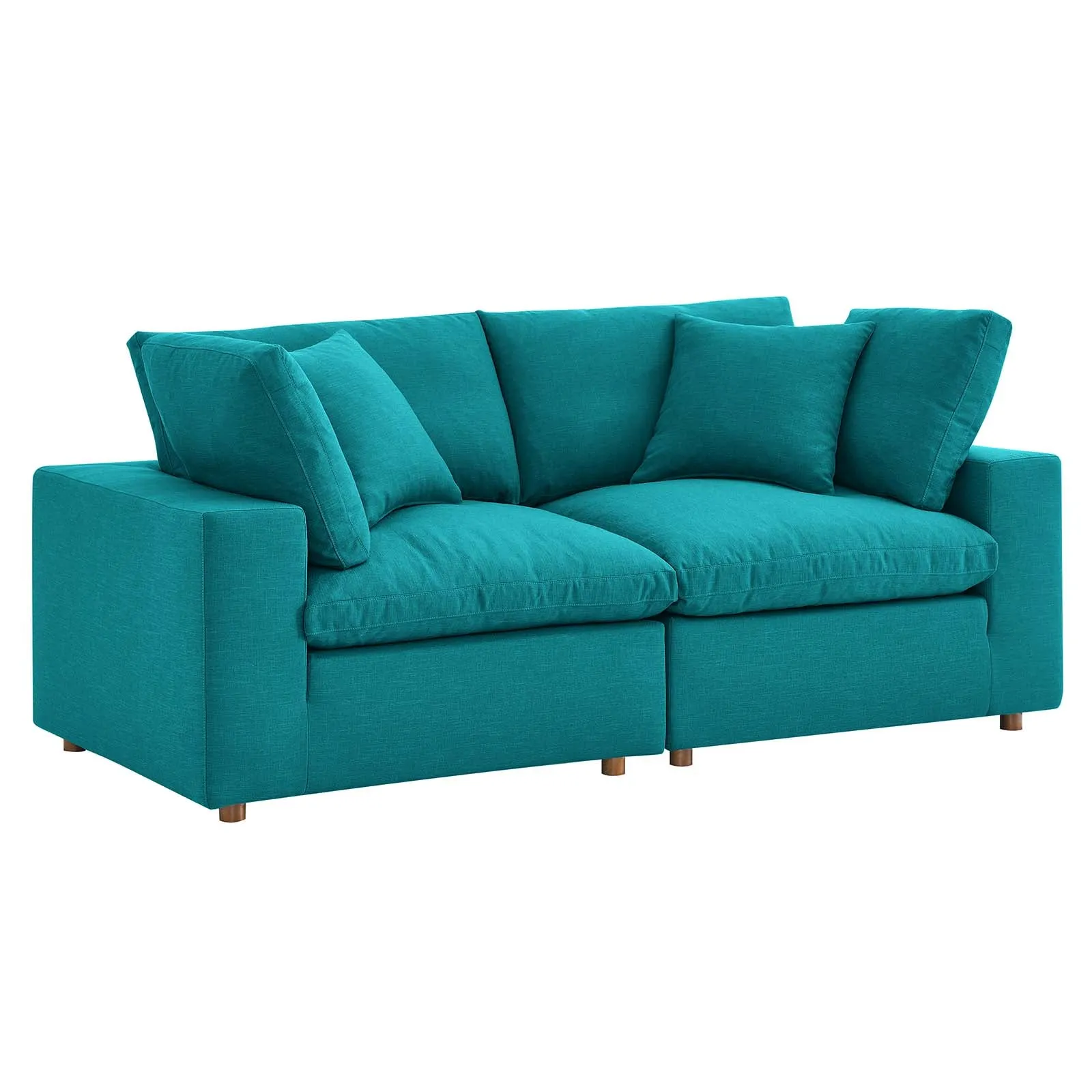 Haven Deep Seat Sectional Sofa, 2 Seater