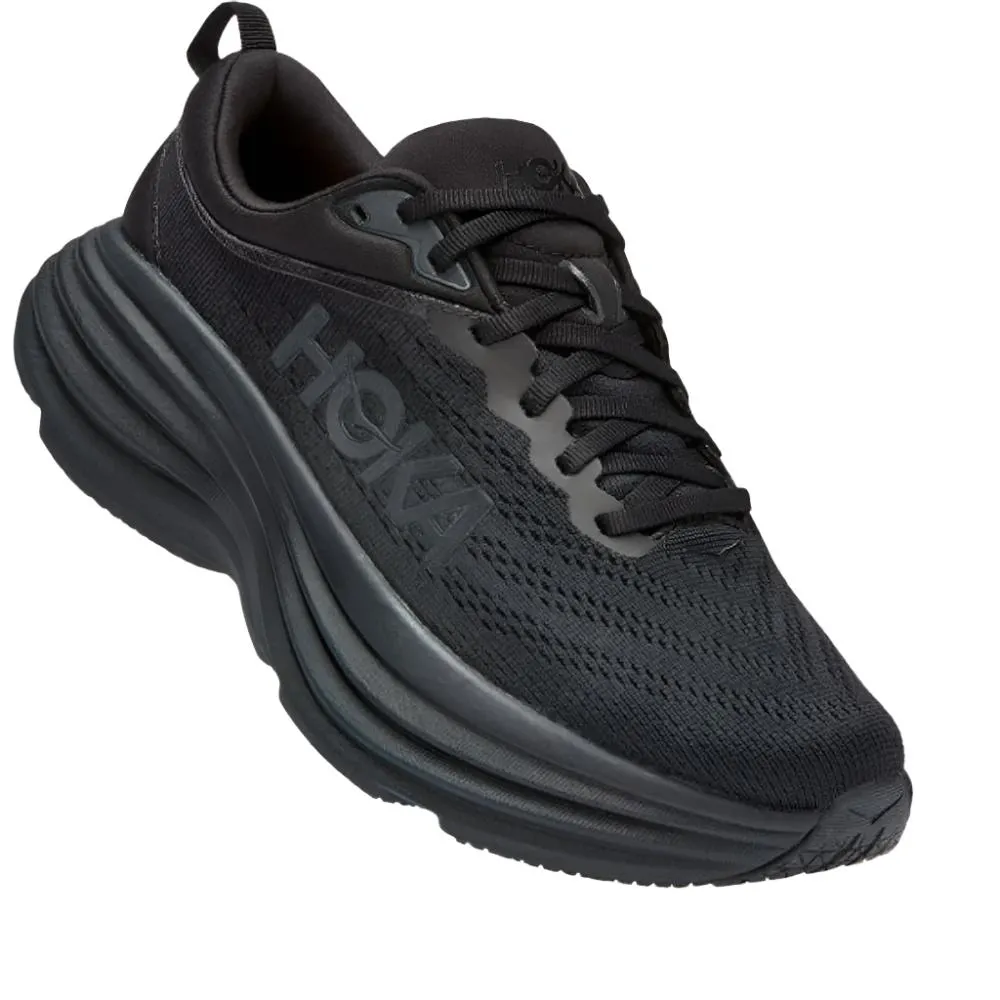 Hoka Women's Bondi 8 Black / Black