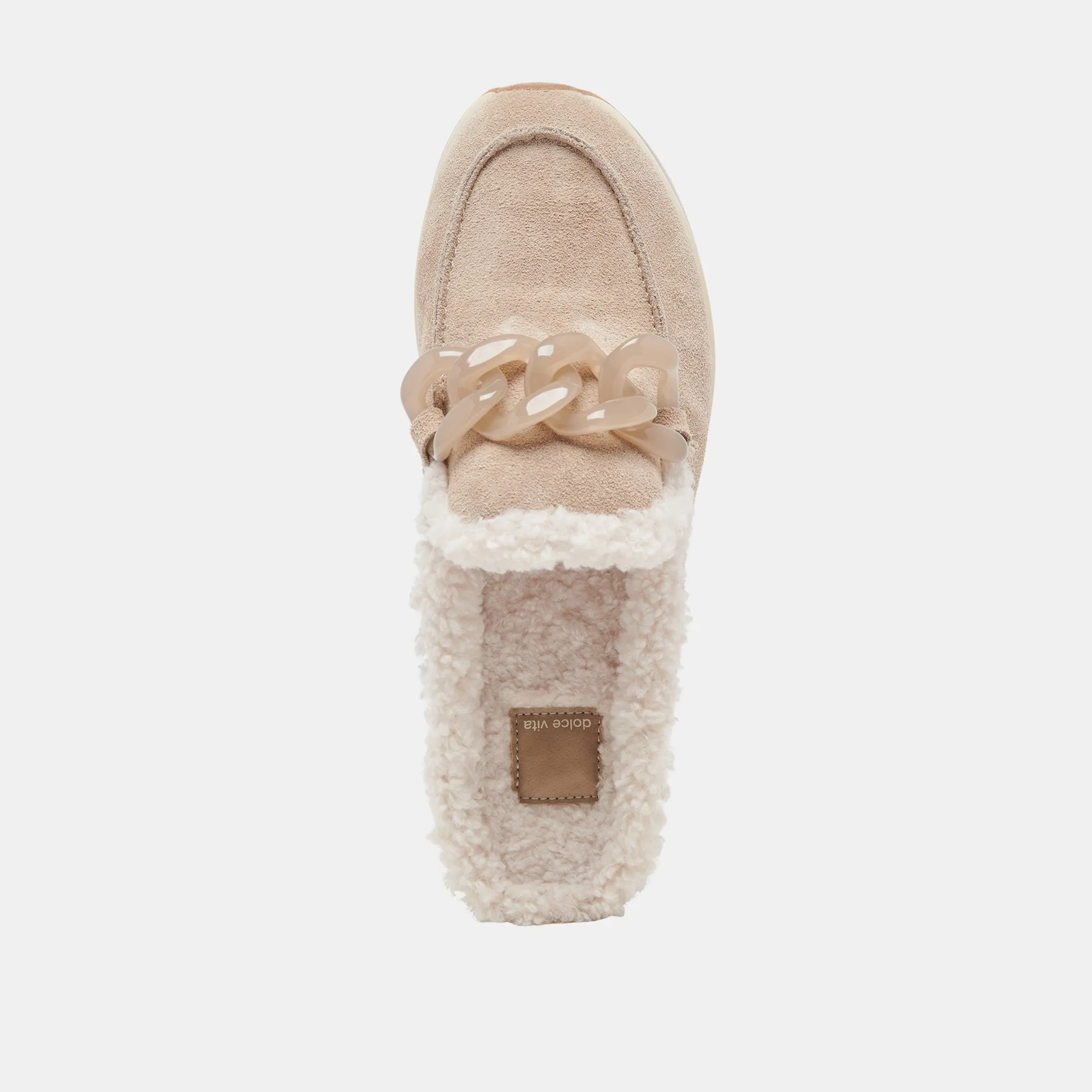 JAMEY PLUSH SNEAKERS TAUPE SUEDE