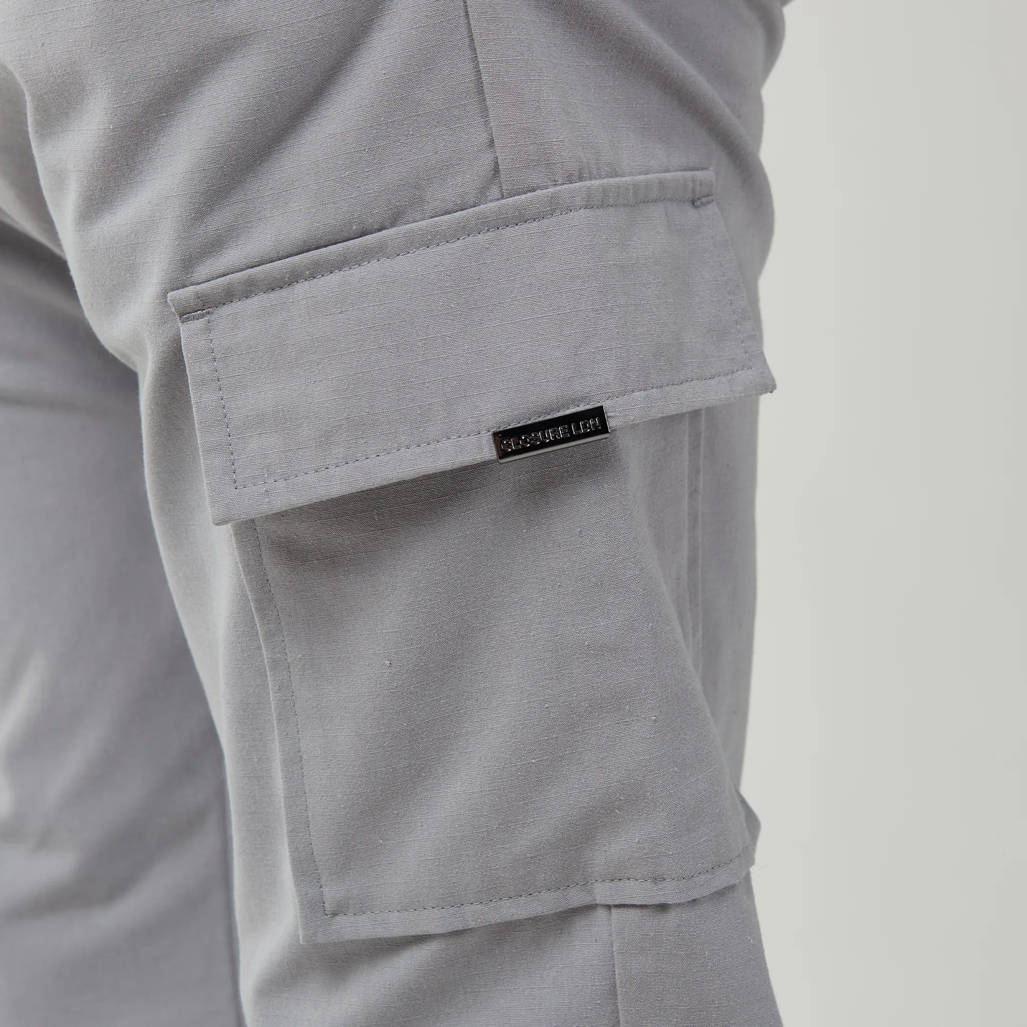 Smart Utility Cargo Pant | Ice Grey