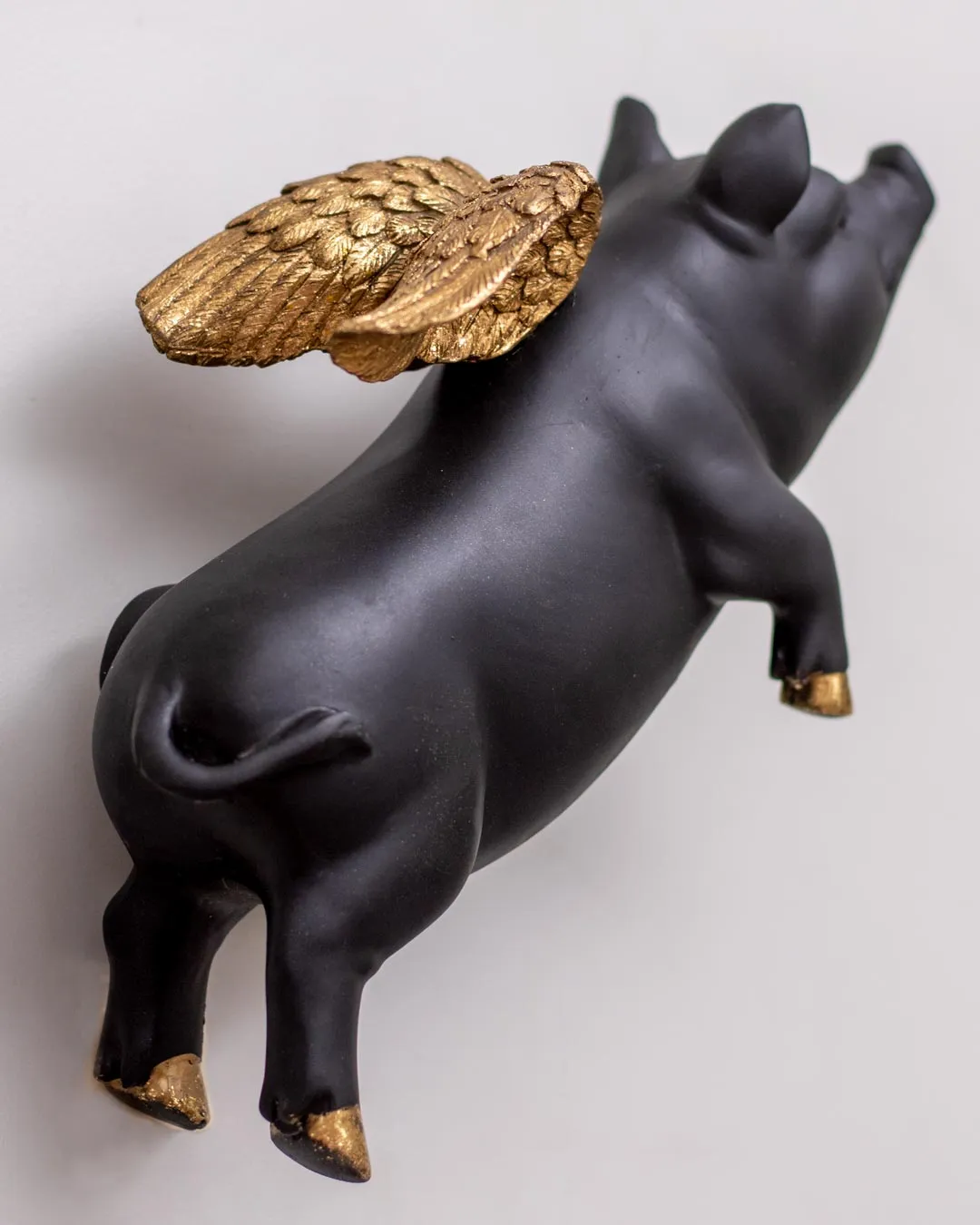 'When Pig's Fly' Wall Mounted Figurine